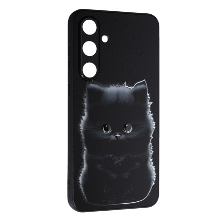 Чехол-силикон Fashion Mix 2025 для Samsung S24 FE- Black Cat