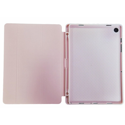 Чехол-книга Smart Case with Pencil на планшет Samsung Tab A9 Plus / SM-210 / SM-X215, 10.1 Розовое золото