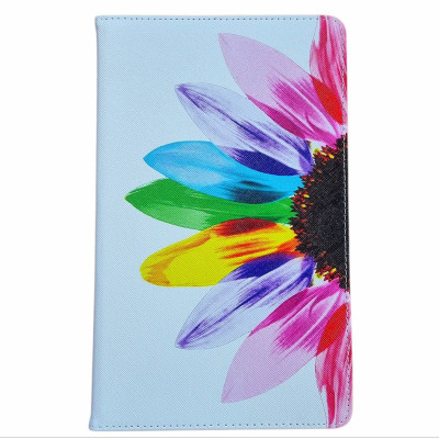 Чохол книжка Zarmans Samsung Tab A9 Plus / SM-X210 / SM-X215 (10.1") Квітка-веселка