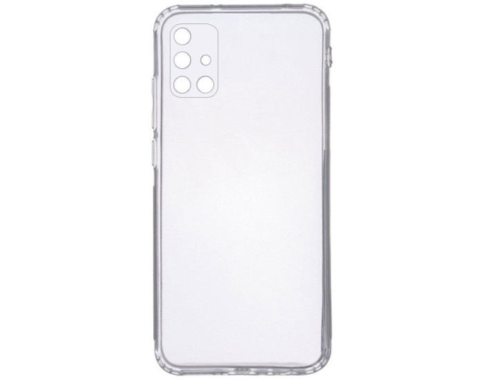 Чехол-силикон Space Collection Samsung A51 / A515 Прозрачный																				