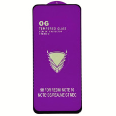 Защитное стекло Tempered Glass OG Premium Xiaomi Note 10 / Note 10S / Note 11s / Note 11 4G / Poco M5s / Poco M4 Pro 4G. Black
