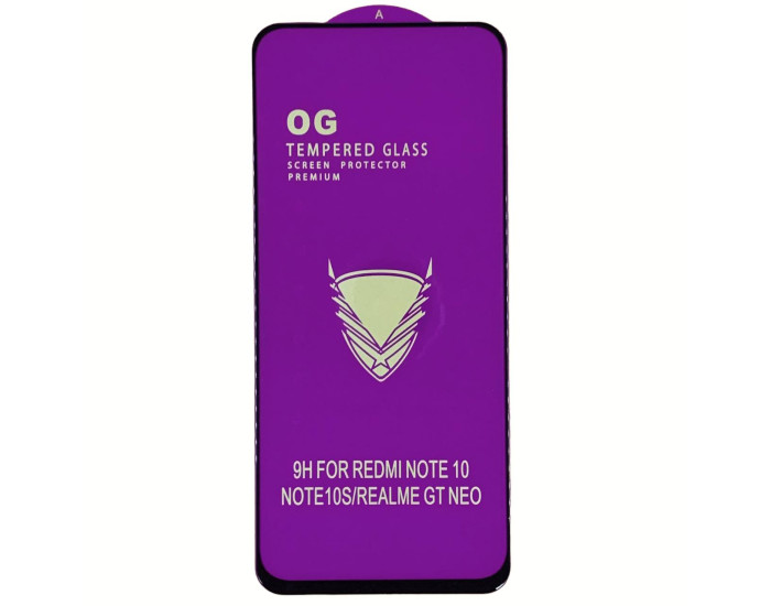 Защитное стекло Tempered Glass OG Premium Xiaomi Note 10 /Note 10S /Note 11s /Note 11 4G /Poco M5s /Poco M4 Pro 4G, Black