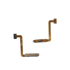 Шлейф для Samsung M336, Galaxy M33, M536B, M33 5G с кнопкой включения, сканер отпечатка пальца, (Touch ID), Gold