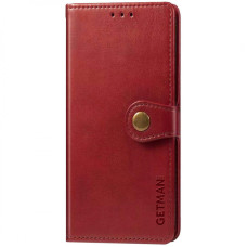 Чехол-книга Кожаный GETMAN Gallant Samsung Galaxy A16 5G Red (Класс B)