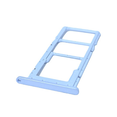 Тримач SIM-карты для Samsung A04e, A042, Dual Sim, синій