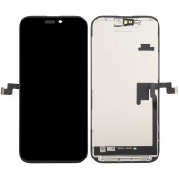 Дисплей с сенсорным экраном (модуль) iPhone 16 Pro Max, черный, сервисная упаковка, оригинал (Класс B)