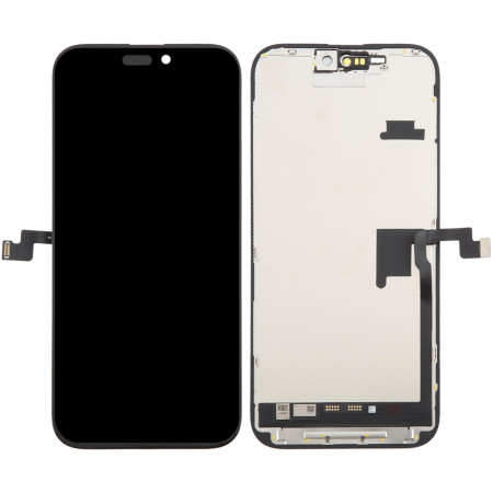 Дисплей с сенсорным экраном (модуль) iPhone 16 Pro Max, черный, сервисная упаковка, оригинал (Класс B)