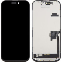 Дисплей с сенсорным экраном (модуль) iPhone 16 Pro, черный, сервисная упаковка, оригинал