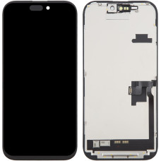 Дисплей с сенсорным экраном (модуль) iPhone 16 Pro, черный, сервисная упаковка, оригинал