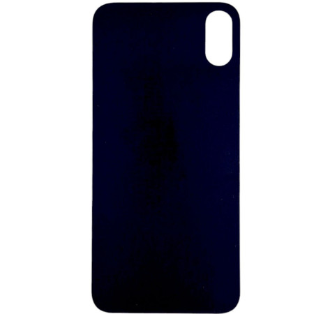 Задня панель корпуси для iPhone X, чорна (Big Hole)