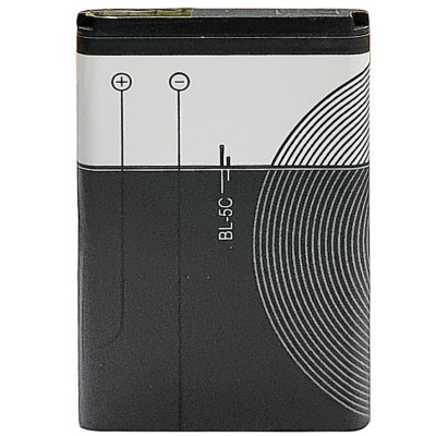 Аккумулятор Nokia BL-5C 1100, 1101, 1110, 1280, 1600, 1616, 202, 203, 220, 2300, 2310, 2323, 1020 mAh
