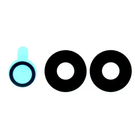 Скло камери для Xiaomi Poco Poco X4 GT, чорне (комплект)