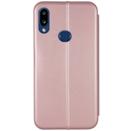 Чехол-книга 360 Samsung A107 A10S розовое золото