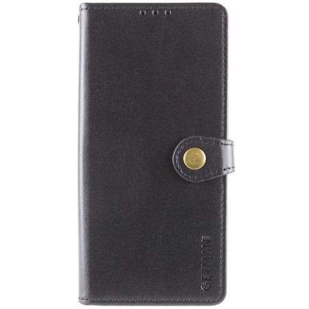 Чохол-книга шкіряний GETMAN Gallant Samsung A10s / A107, чорний