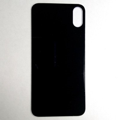 Задняя панель корпуса для iPhone X, белая (Big Hole) (Класс C)