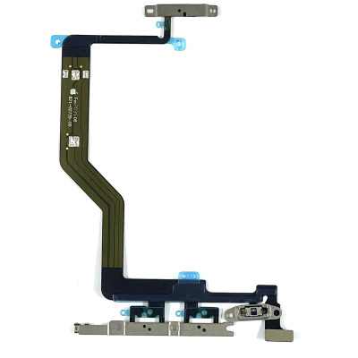 Шлейф для iPhone 12 Pro Max, кнопок включення з кнопками регулювання гучності