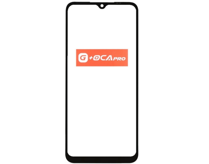 Скло фронтальне з OCA плівкою Xiaomi Redmi 9A /Redmi 9AT /Redmi 9C /Redmi 10A /Poco C3 /Umidigi A9 /A11 /A11S , чорне, G-OCA Pro