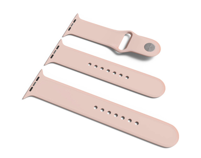 Ремешок для Apple Watch Sport Band 38/40/41 mm (S/M & M/L) (Розовый / Pink Sand)