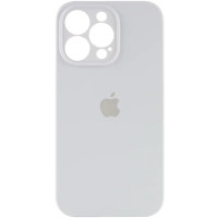 Чехол-силикон оригинал Full Camera Soft Matte iPhone 14 Pro (Белый / White) (Класс B)