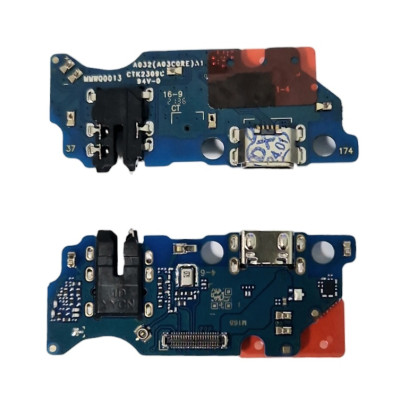 Шлейф для Samsung A032/A03 Core-2021 конектора навушників, конектора зарядки
