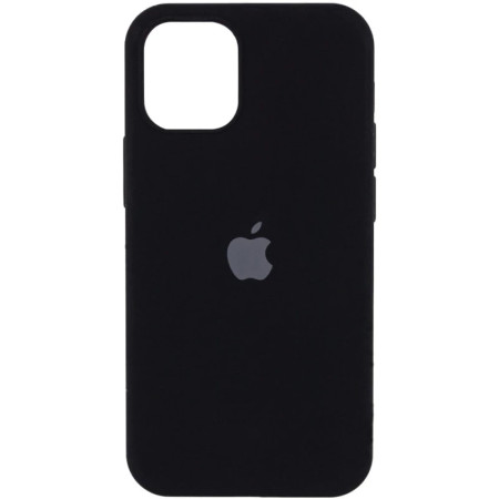 Чехол-силикон оригинал Full Camera Soft Matte iPhone 15 Pro Max Black (Класс B)