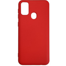 Чехол-силикон Aspor Full Samsung M21/M215 с микрофиброй красный