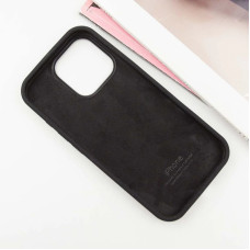 Чехол-силикон оригинал Full Camera Soft Matte iPhone 13 (Черный / Black)
