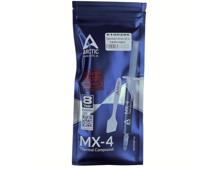 Термопаста Arctic MX-4 4г