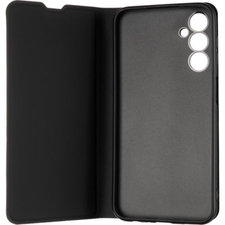 Чехол-книга Skin Case Samsung A55 черный (Класс B)