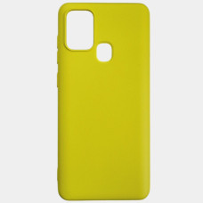 Чехол-силикон Aspor Full Samsung M307 M30s / M215 M21 с микрофиброй желтый
