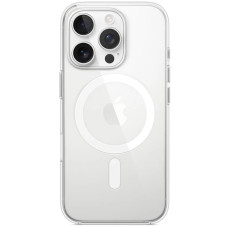 Чехол-силикон Clear Case with MagSafe and Animation iPhone 15 Pro Max прозрачный