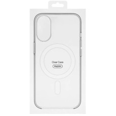 Чехол-силикон Clear Case with MagSafe and Animation iPhone 16 прозрачный