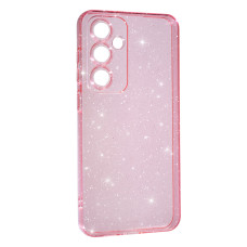 Чехол-силикон Clear Shine Samsung S24 FE Розовый