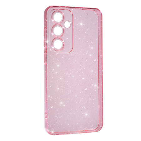 Чехол-силикон Clear Shine Samsung S24 FE Розовый