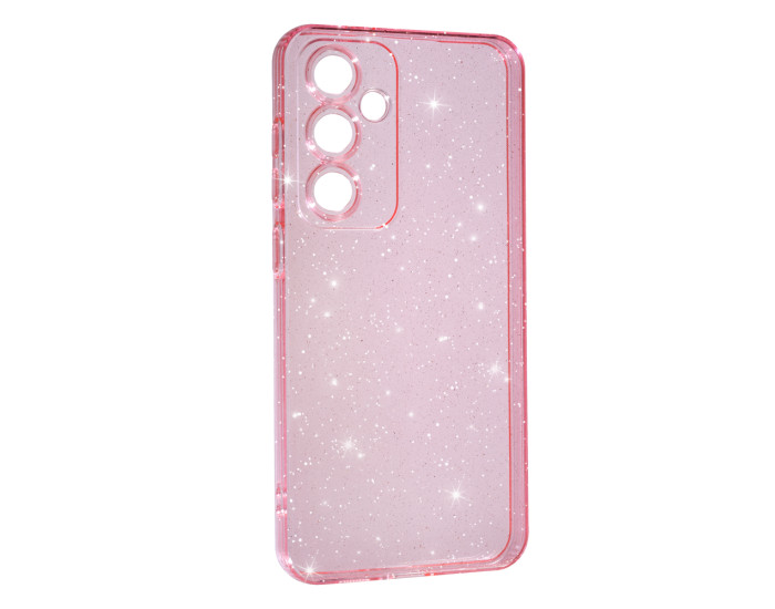 Чехол-силикон Clear Shine Samsung S24 FE Розовый