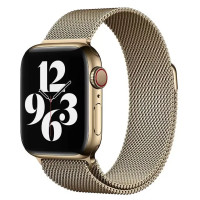 Ремешок для Milanese Loop Design Apple watch 38mm/40mm/41mm Gold