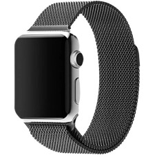 Ремешок для Milanese Loop Design Apple watch 38mm/40mm/41mm Dark Grey