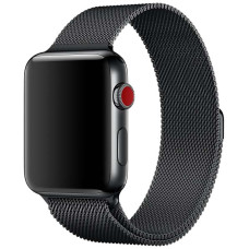 Ремешок для Milanese Loop Design Apple watch 38mm/40mm/41mm Black