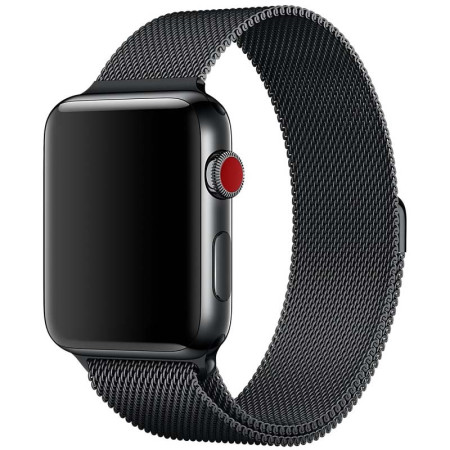 Ремешок для Milanese Loop Design Apple watch 38mm/40mm/41mm Black