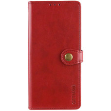 Чехол-книга Кожаный GETMAN Gallant Motorola Moto G05 / E15 красный