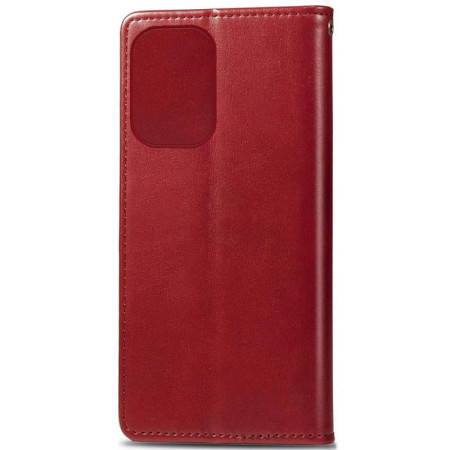 Чехол-книга Кожаный GETMAN Gallant Motorola Moto G05 / E15 красный