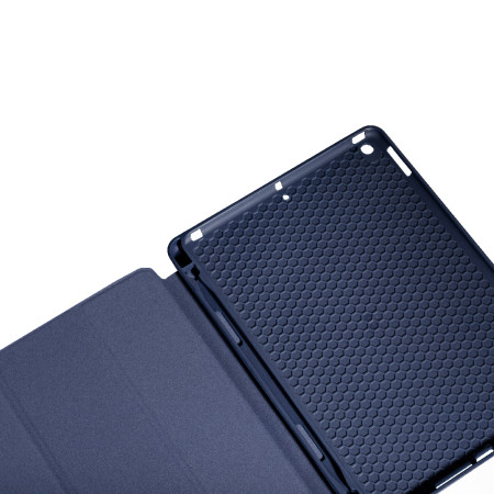 Чехол-книга на планшет Smart Case With Pencil iPad 10.2 / 10.5 Dark Blue