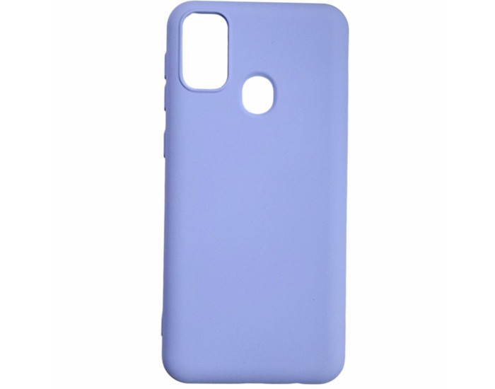 Чехол-силикон Aspor Full Samsung M307 M30s / M215 M21 с микрофиброй синий
