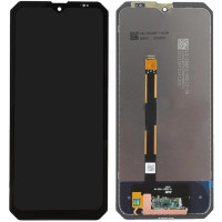 Дисплей с сенсорным экраном (модуль) Blackview BV7100 / Oscal S80, черный, оригинал