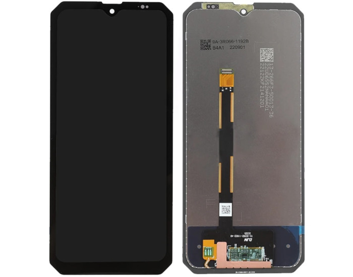 Дисплей с сенсорным экраном (модуль) Blackview BV7100 / Oscal S80, черный, оригинал