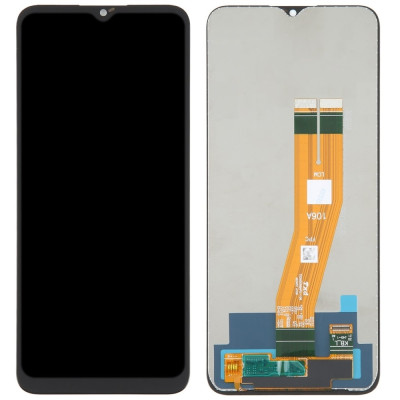 Дисплей з сенсорним екраном (модуль) Samsung A042F A04e, чорний, оригінал