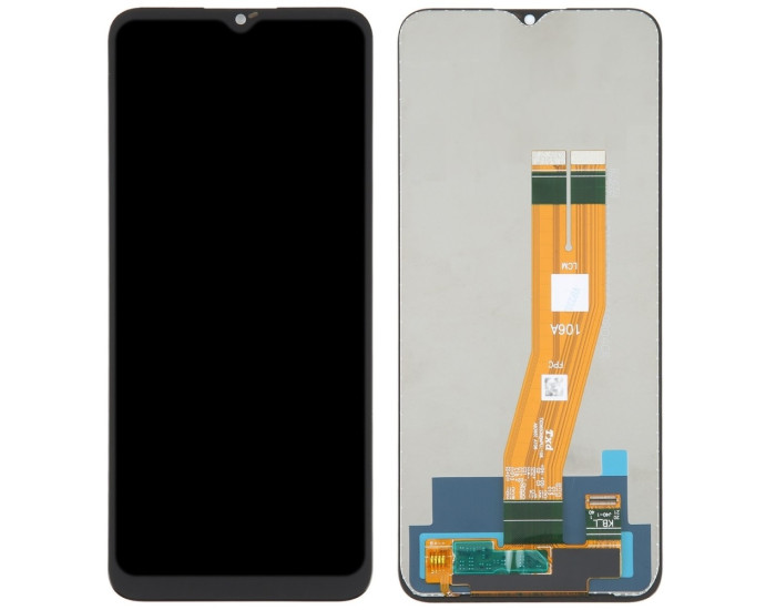 Дисплей с сенсорным экраном (модуль) Samsung A042 A04e, черный, оригинал