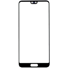 Стекло фронтальное с OCA-пленкой для Huawei P20, с олеофобным покрытием, черное