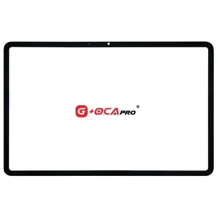 Стекло фронтальное с OCA-пленкой Xiaomi Pad 6, Pad 6 Pro черное с олефобным покрытием, оригинал, G+OCA PRo