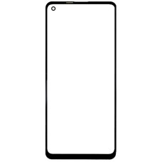 Скло фронтальне з ОСА-плівкою Samsung A217 A21s, чорне